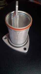 Pumping unit strainer